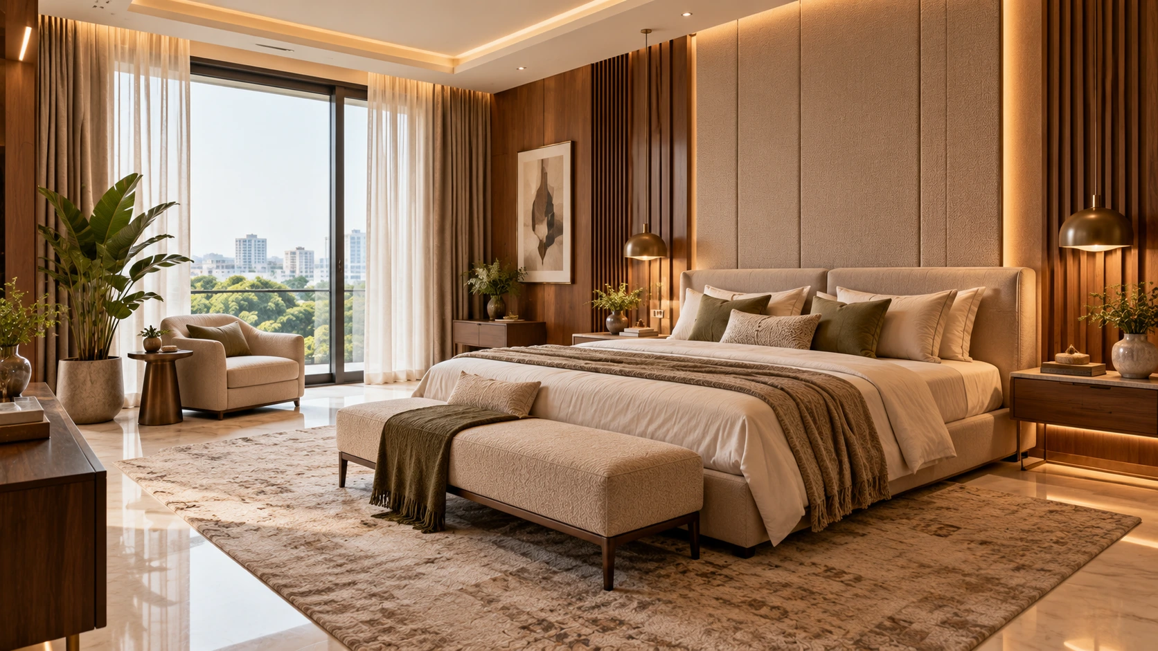 Bedroom interior