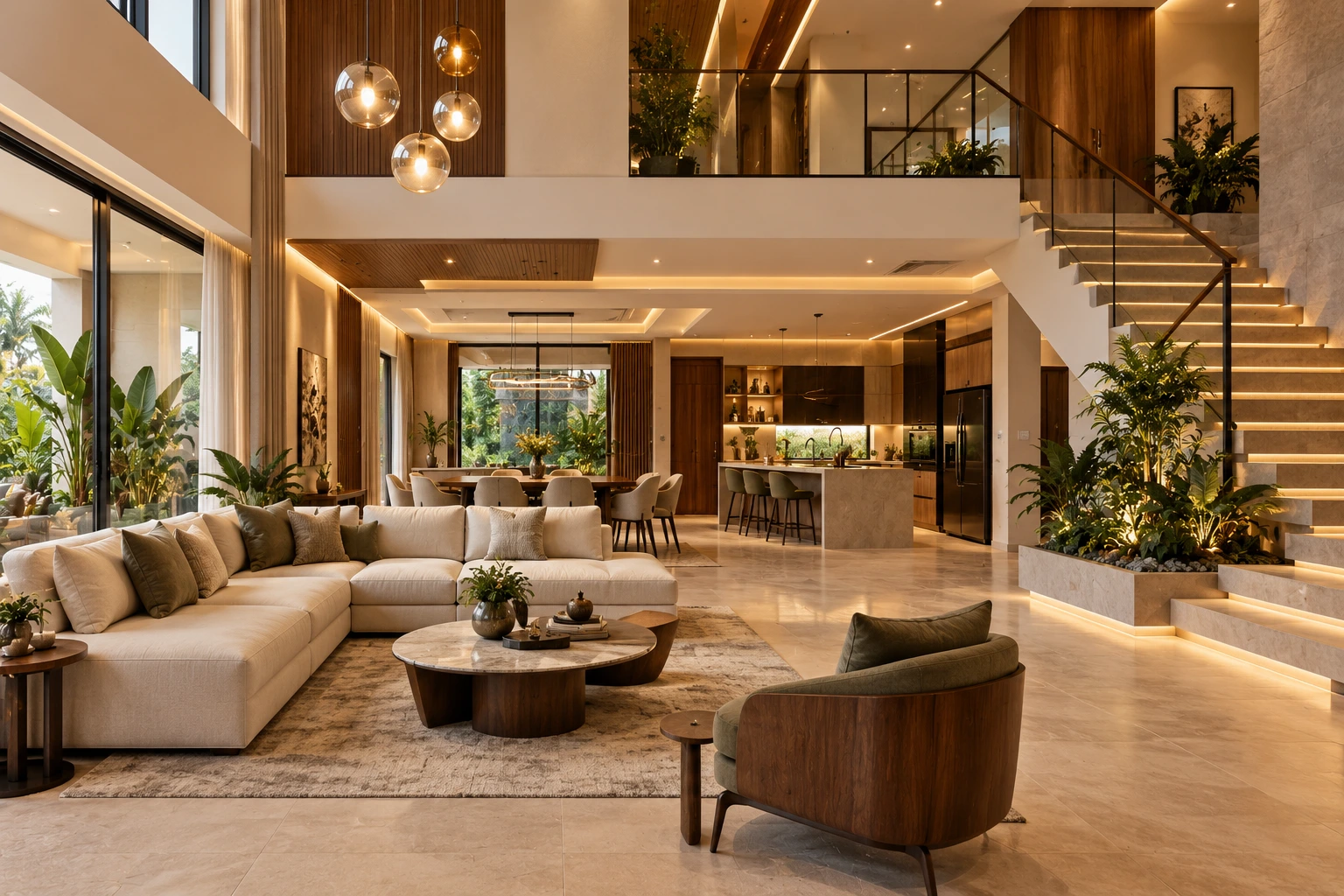 Complete home interior