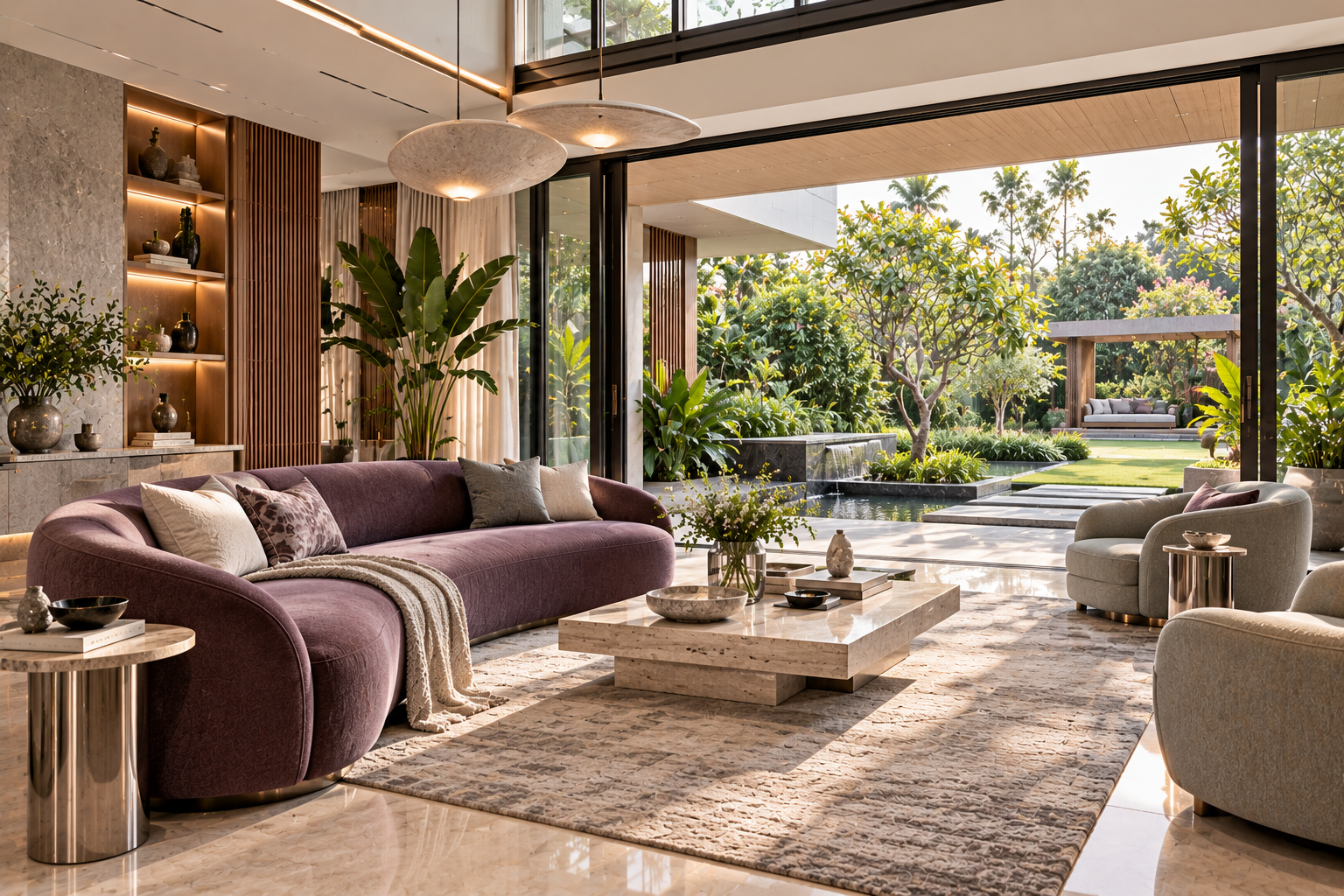 The Garden View Villa interior
