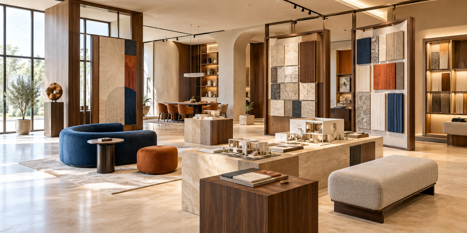 Premium interior consultation and materials studio