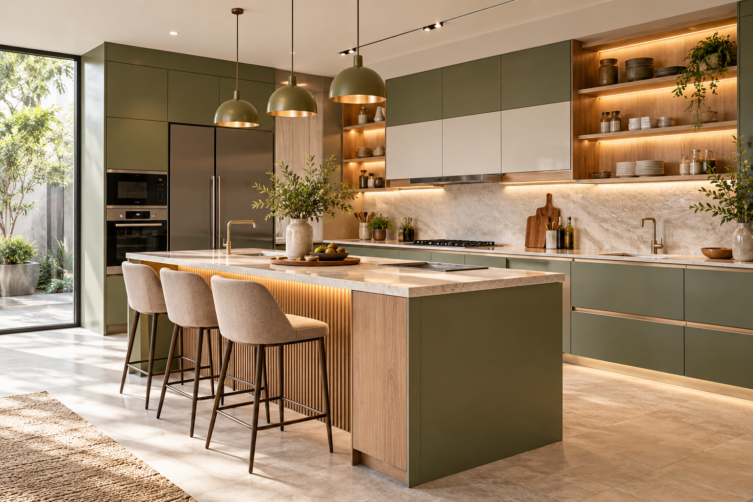 Modern modular kitchen