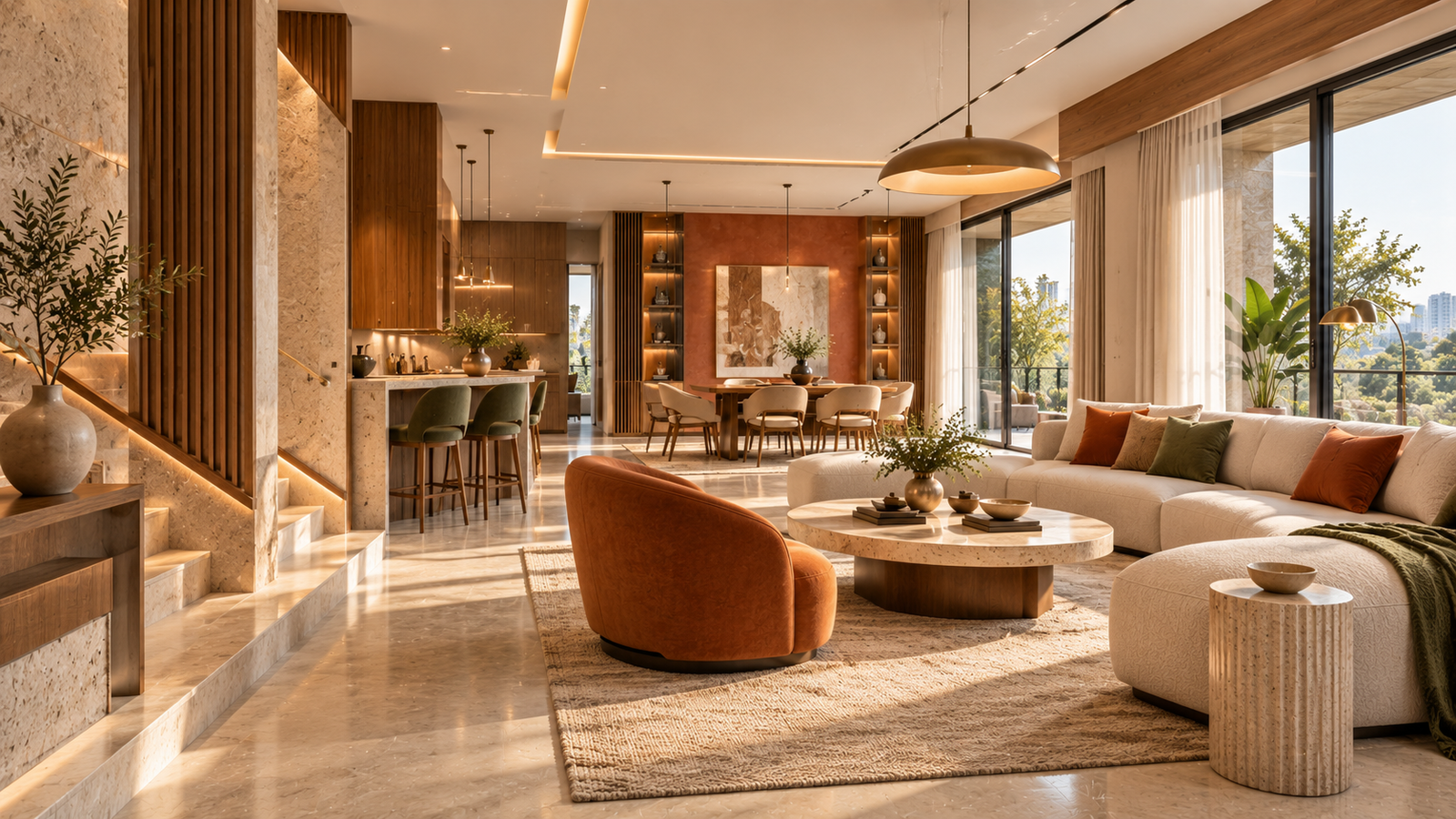 Premium renovated home interior