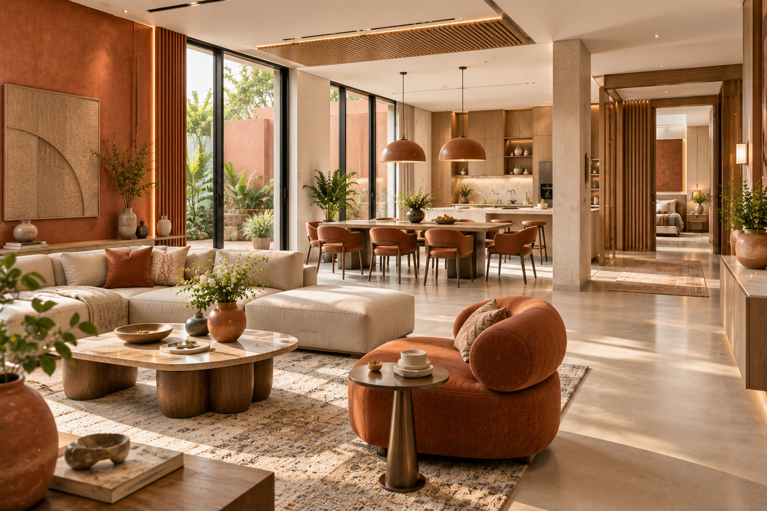 The Terracotta Home interior