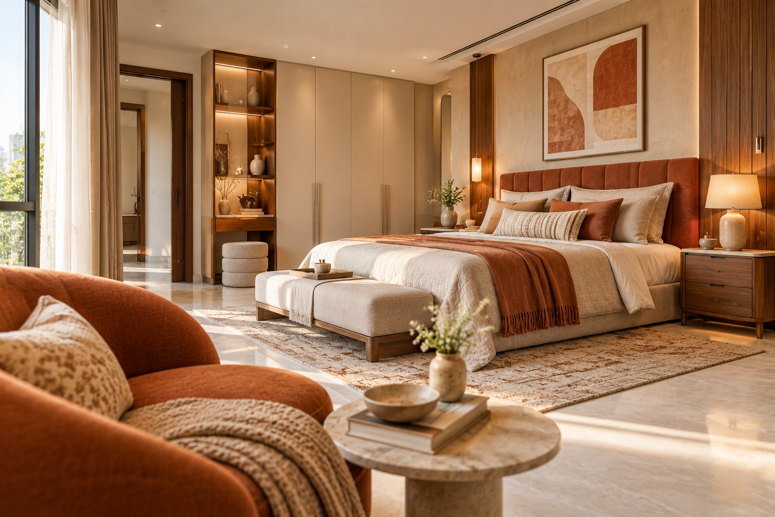 Zsquare Interiors living room interior project