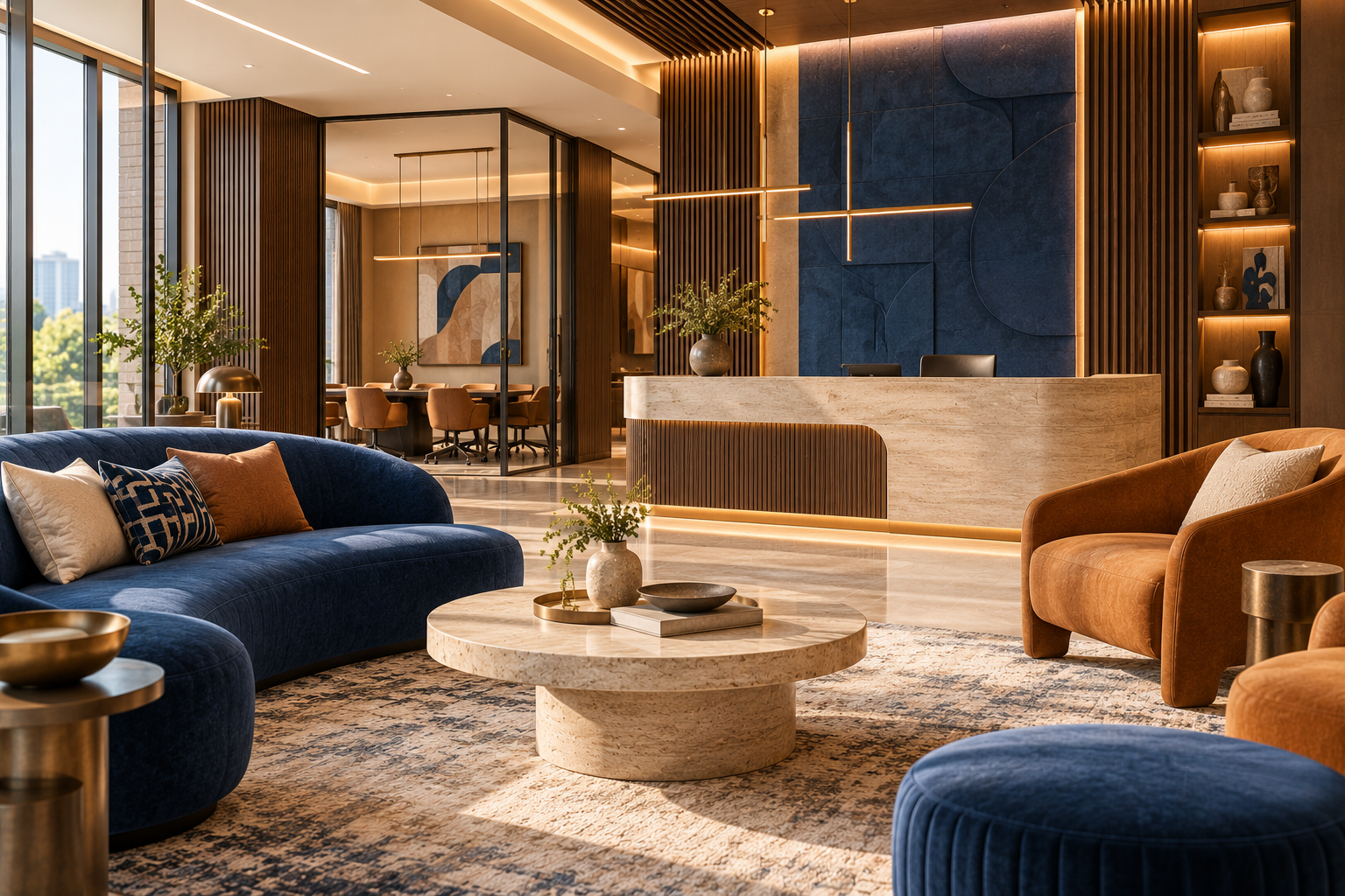 Zsquare Interiors executive commercial interior