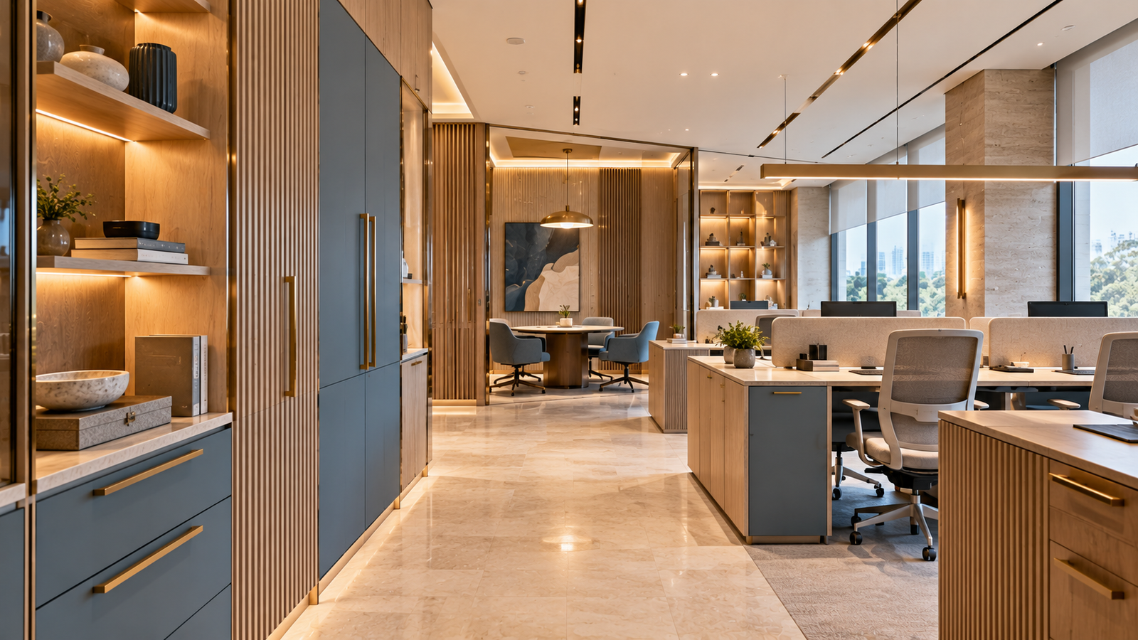 Zsquare Interiors smart workspace solutions